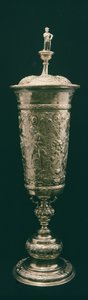 Taça e capa, Nuremberg, c.1600 (prata dourada)